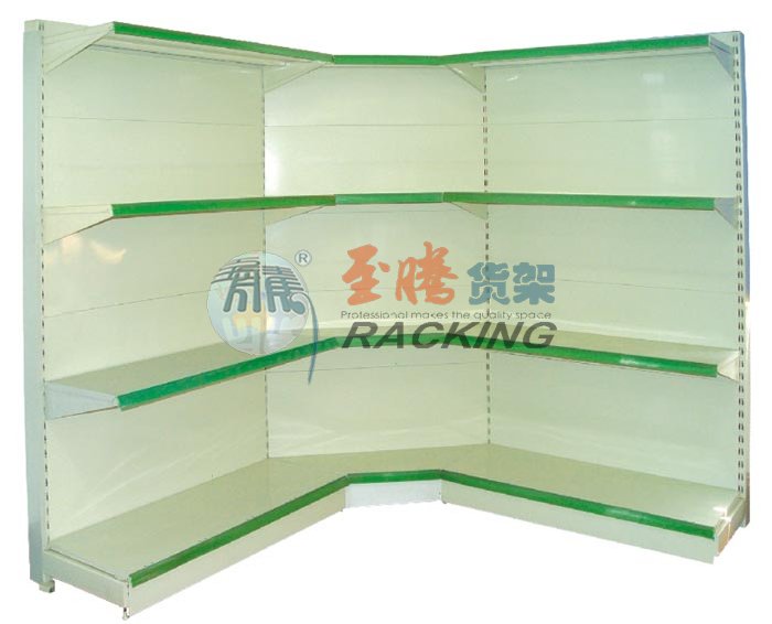 超市轉(zhuǎn)角貨架